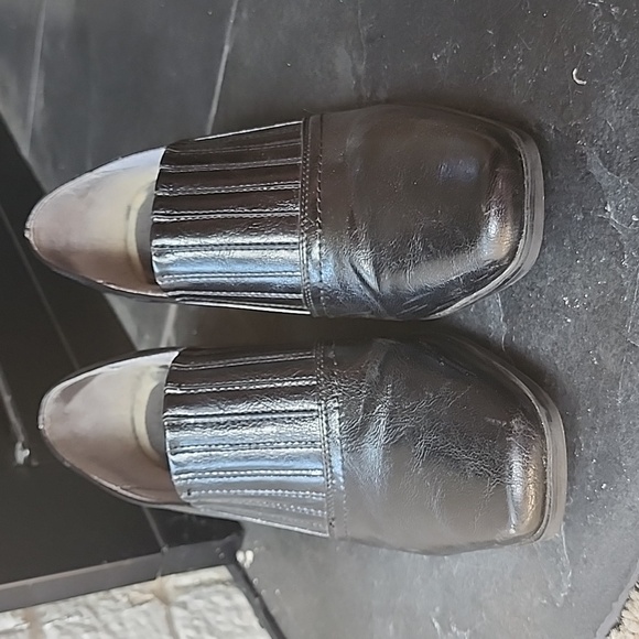 Life Stride Scholarly Black Soft System Flex Stacked Heel Size 10 - Picture 3 of 5